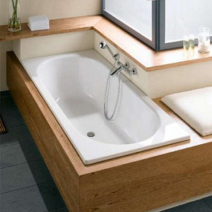 Ванна стальная Bette Duett 170*80*42 BetteGlasur® Plus, с шумоизоляцией